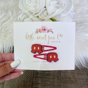 Mickey Mouse Shorts Snap Clips